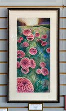 Load image into Gallery viewer, Golden Hour in the Garden, Dahlias- Original Artwork in Pastel
