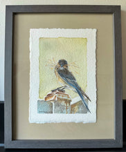Load image into Gallery viewer, Eastern Bluebird- Original Artwork 5x7
