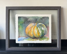 Load image into Gallery viewer, The Big Pumpkin- Original Watercolor 8x10
