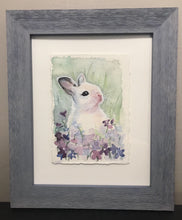 Load image into Gallery viewer, The Bunnies- Original Watercolors, Framed (set of 3)
