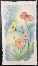 Load image into Gallery viewer, Poppies- Original Watercolor
