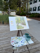 Load image into Gallery viewer, Welcome to Camp- Original Watercolor Artwork

