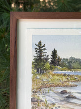 Load image into Gallery viewer, Big Rock Point- Original Watercolor Artwork
