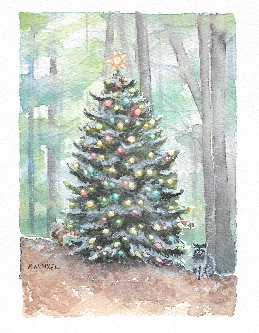 The Magic Tree- Fine Art Print 8x11