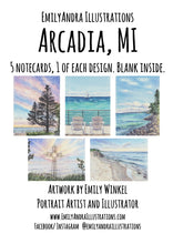 Load image into Gallery viewer, Arcadia, MI Boxed Set of Cards
