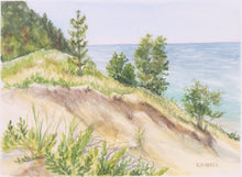 Load image into Gallery viewer, Baldy Hike, South View- Original Watercolor Artwork

