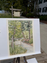 Load image into Gallery viewer, Welcome to Camp- Original Watercolor Artwork
