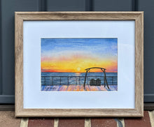 Load image into Gallery viewer, Sunset from the Swing- Original Artwork
