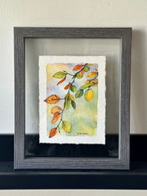 Load image into Gallery viewer, Fall Leaves- Original Watercolor 5x7
