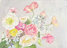 Load image into Gallery viewer, Rose&amp;Radish Floral 5- 10x13in Fine Art Print
