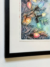 Load image into Gallery viewer, Christmas Lights- Original Artwork
