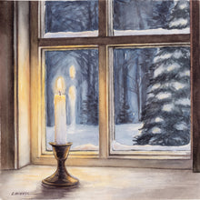 Load image into Gallery viewer, Melodies of Christmas- Fine Art Print 12x12in
