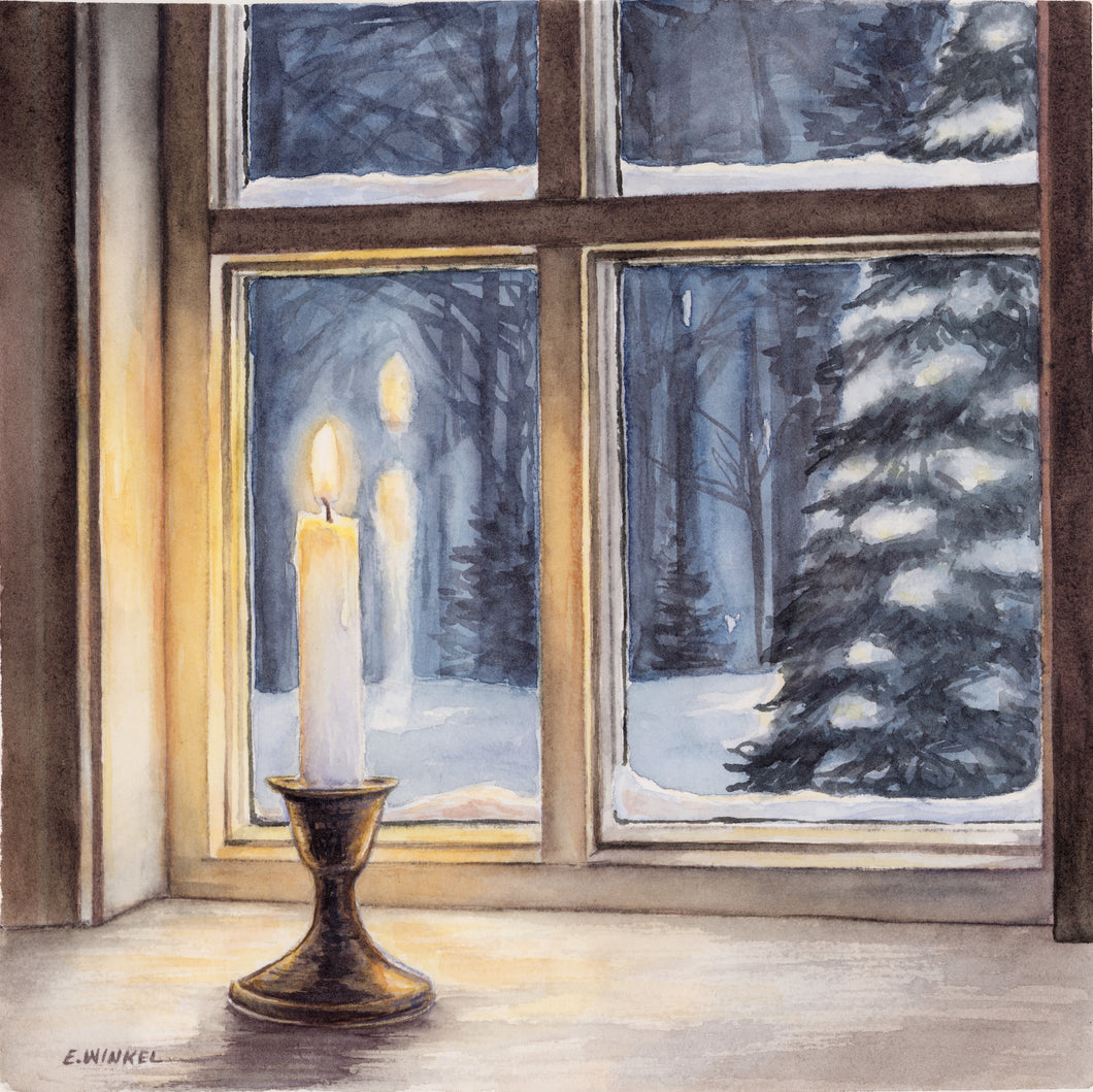 Melodies of Christmas- Fine Art Print 12x12in