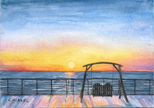 Load image into Gallery viewer, Sunset from the Swing- Original Artwork
