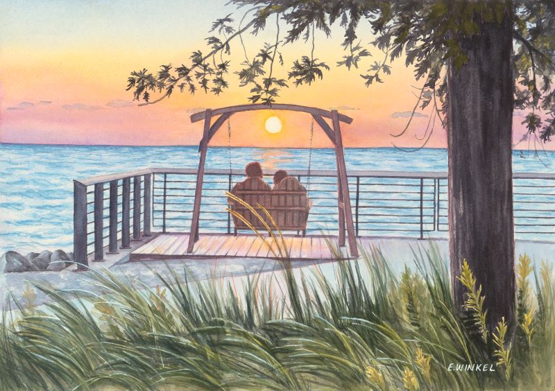 Swing with Me- Fine Art Print 12x16