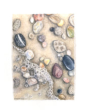 Load image into Gallery viewer, Michigan Rocks- 5x7 Fine Art Print
