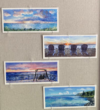 Load image into Gallery viewer, RKD North View- Original Painted Card 4x9
