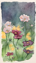 Load image into Gallery viewer, Cosmos- Original Watercolor
