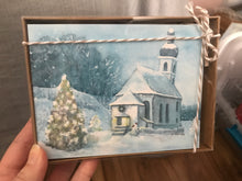 Load image into Gallery viewer, Snowy Church- Boxed Set
