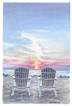 Load image into Gallery viewer, RKD Two Chairs- Original 5x7
