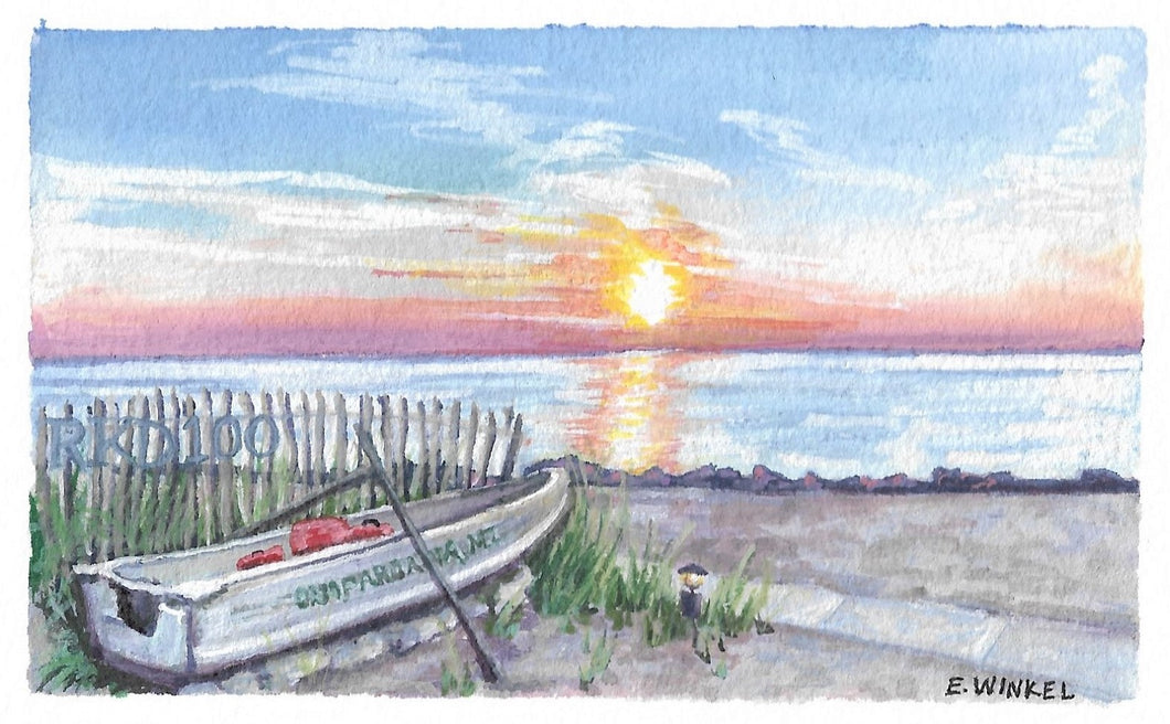 RKD SS Swim Sunset- Fine Art Print 5x7