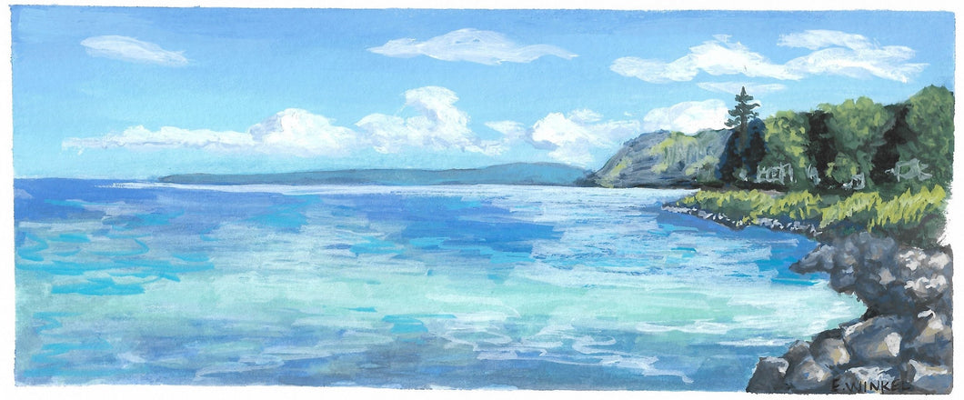 RKD North View- Fine Art Print 5x11
